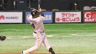 鷹バレンティンの打球速度がエグい…“怖すぎ”痛烈弾丸タイムリーにファンも驚愕