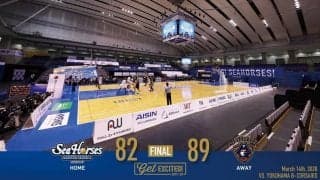 ファン声援の有難さを痛感。無観客で再開したBリーグ・三河は惜敗