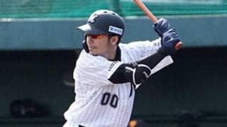 ロッテ鳥谷、「感謝」の初実戦　移籍後初安打で3の1、守備では超美技