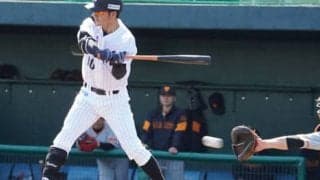 ロッテ鳥谷、実戦2戦目の第1打席は四球　「3番・三塁」でスタメン