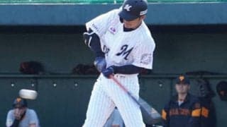 ロッテ鳥谷、実戦2戦目は無安打　試合後には報道陣笑わせる「歳で明日くるかも…」