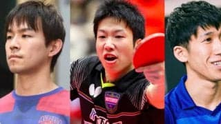 【卓球】人気者は誰だ？　ツイッターフォロワーランキング＜男子選手編＞