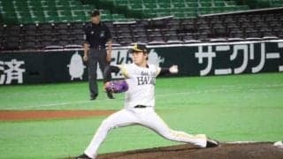 鷹2016年ドラ2古谷、最速156キロマーク！　6回の真っ直ぐ全14球150キロ超え