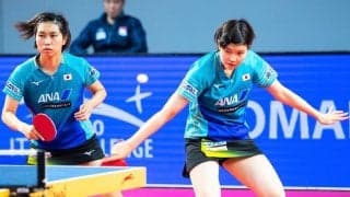 【今週の日本の卓球】日本女子大活躍のオマーンOP　神、松平が公開練習でファン魅了