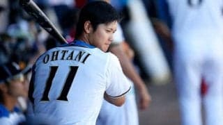 ハム時代の大谷は「レベチ」　パを代表するイケメン選手たちの“片手打ち”打撃が凄い