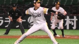 ホークス二保、7回1失点の好投に工藤監督も絶賛　「努力は報われるんだなと」