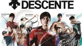 大谷翔平、瀬戸大也らがスポーツの楽しみ方を伝えるプロジェクト「TEAM DESCENTE」始動