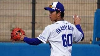 中日D5岡林、中堅から“鬼肩”披露し本塁生還阻止　ファン驚愕「バックホームえぐ」