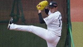 ロッテ佐々木朗「しっかり投げ分けられた」　対打者への初スライダーに手応え