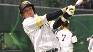 鷹松田宣のロングティー打撃にファン陶然　「弾道がきれい」「開幕が待ち遠しいよ」