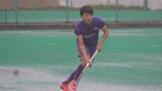 【ホッケー部男子】４年生卒業記念　「仲間がいたから頑張れた」　#17山田航平