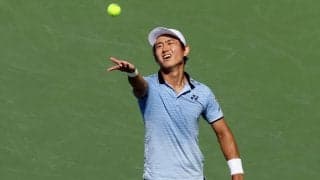 身長170cmの西岡良仁が考えるサーブの工夫。「読まれることが少なくなった」