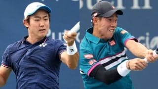 西岡「錦織選手という存在があってこその自分」。夢の初対戦を終え感謝