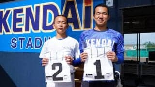 【高校野球】昨秋関東王者・健大高崎が“幻”の選抜ユニホーム贈呈式　エースの下「これを着て試合を…」