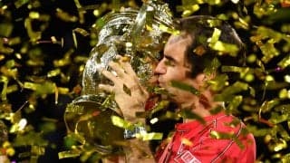 フェデラー「なんて瞬間だ」。地元バーゼルでの10回目の優勝に思わず涙