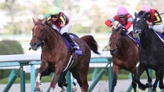 【大阪杯】ラッキーライラックが強豪撃破！牝馬ワンツー