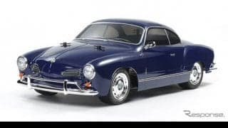 タミヤ、カルマンギア 電動RCカー発売へ、優雅なRRクーペを再現