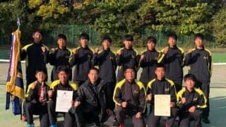 近畿地区大会男子優勝校　相生学院高等学校インタビュー【第42回全国選抜高校テニス大会】