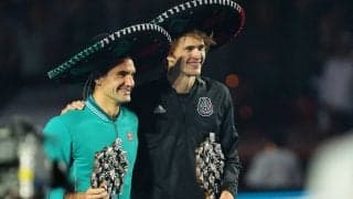 フェデラー、ブエノスアイレスでマラドーナの言葉に涙