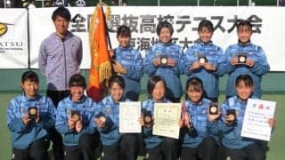 東海地区大会女子優勝校　三重県立四日市商業高等学校インタビュー【第42回全国選抜高校テニス大会】