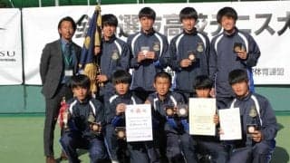東海地区大会男子優勝校　名古屋経済大学市邨高等学校インタビュー【第42回全国選抜高校テニス大会】