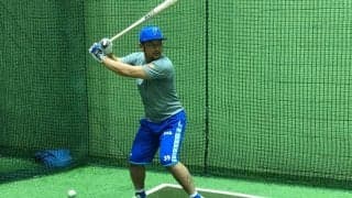 DeNA嶺井、自宅では同僚石田らとビデオ通話　自主練習を行い、球団通じてコメント