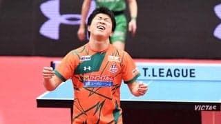 【Tリーグ】3rdシーズンは“祭男”　神巧也、T.T彩たまと契約更新