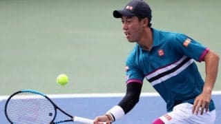 錦織 フォアだけで22本もの凡ミス。西岡の緩急をつけたプレーに対応しきれず