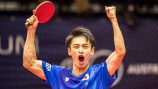 卓球界随一のフィジカル　大島祐哉、自宅での筋トレ・上半身編を紹介