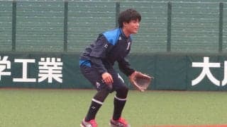 松本航、“山川塾”入門！　野手トレから一夜明け「野球を勉強したいです」