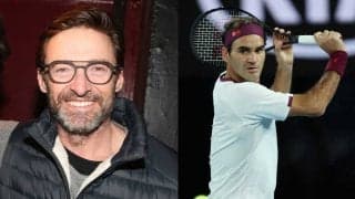 「自宅でのトレーニング方法」を問うフェデラーに、ヒュー・ジャックマンが応える