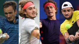 メドベージェフVSチチパス、ズベレフVSベレッティーニ。上海マスターズ決勝進出をかけ若手選手が激突