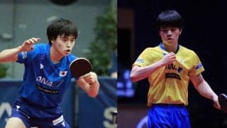 卓球界にブーム到来？世界卓球代表の森薗、宇田らが豆苗栽培