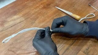 セーリングできない時は、部屋でアイ・スプライスを学ぼう