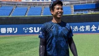 DeNA桑原、バッティング、ノックなど自主練習で調整　「体の柔軟性を失わないよう」