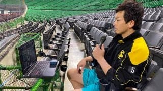 なぜ鷹・松田宣は「熱男リレー」を始めたか？　初めて明かした思い「みんなが1つに」