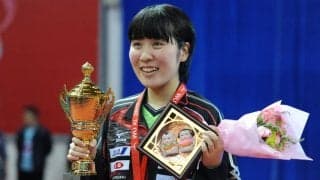 【卓球・今日は何の日？】17歳・平野美宇が中国3連破V　“ハリケーンヒラノ”誕生
