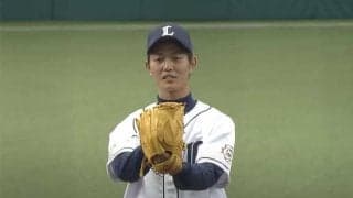 【始球式名場面】野球未経験で114キロ！　224勝左腕のDNA継ぐ工藤阿須加さんに場内騒然