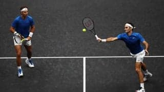 もう一度見たい！フェデラーとナダルのダブルス