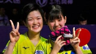 長﨑美柚/木原美悠の10代ペア、“パーフェクトショット”がITTF選出好ラリー1位に