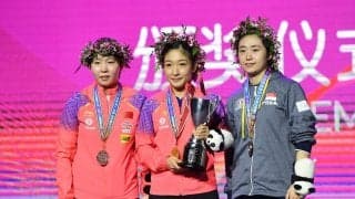【卓球】2019女子ワールドカップ女王は劉詩雯　大満貫に王手