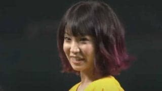 【始球式名場面】鬼滅の刃「紅蓮華」でも人気のLiSAさん　球場沸いたノーバウンド投球
