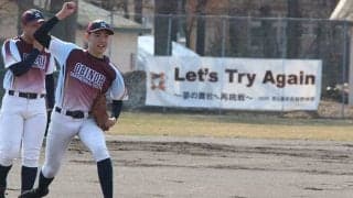 【消えた選抜からの道4】無人のグラウンドにたなびく横断幕　帯広農・前田監督の胸中