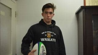 【ラグビー】慶大蹴球部期待のルーキー　永山淳選手インタビュー