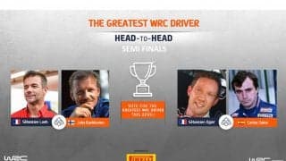 WRC.com「最も偉大なWRCドライバー決定戦」セミファイナルの組み合わせが決定