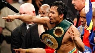 全盛期パッキャオ、悪魔の左フック炸裂　失神KOに衝撃再び「史上最高のKO」「完璧」