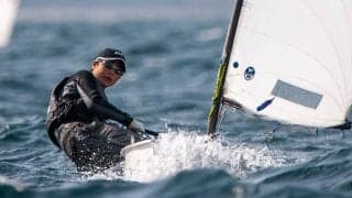 五輪代表、岡田選手のジュニア時代セーリング映像公開