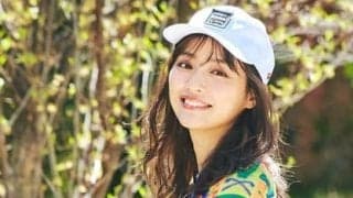 内田理央さん、フルショットを覚える。トップオブスイングとフィニッシュの形を意識
