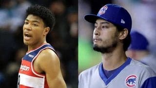 【名珍場面特別編】ダルビッシュがデカい!?　NBA八村塁との2ショットに驚きの反響「体格に遜色ない!!」