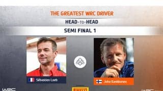 WRC.com「最も偉大なWRCドライバー決定戦」準決勝 ローブ対カンクネンの投票を受付中